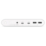 Epico Multi Powerbank w. USB-C, USB-A, DC + Car Charger - 26,800 mAh - White