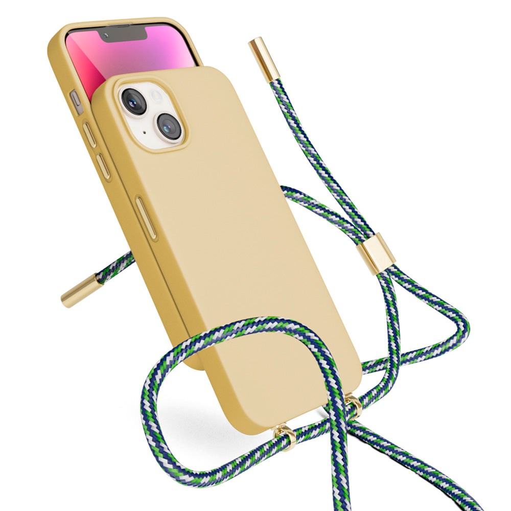 Epico iPhone 14 / 13 Silicone Necklace Case - Sand