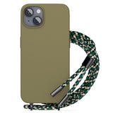 Epico iPhone 14 / 13 Silicone Necklace Case - Green