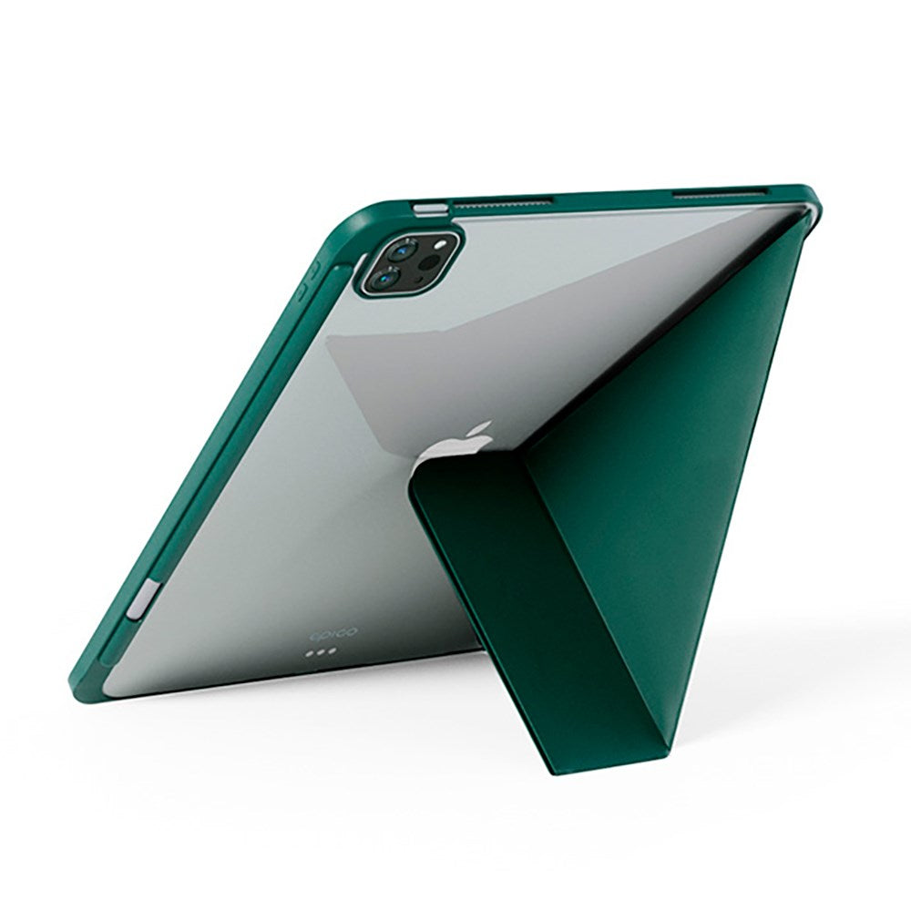 iPad Air 10.9-11" (2024-2020) / Pro 11" (2022-2018) Epico Hero Flip Case - Origami - Green