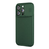 Spello iPhone 15 Pro Durable Magnetic Case w. Cam Slider - MagSafe Compatible - Green