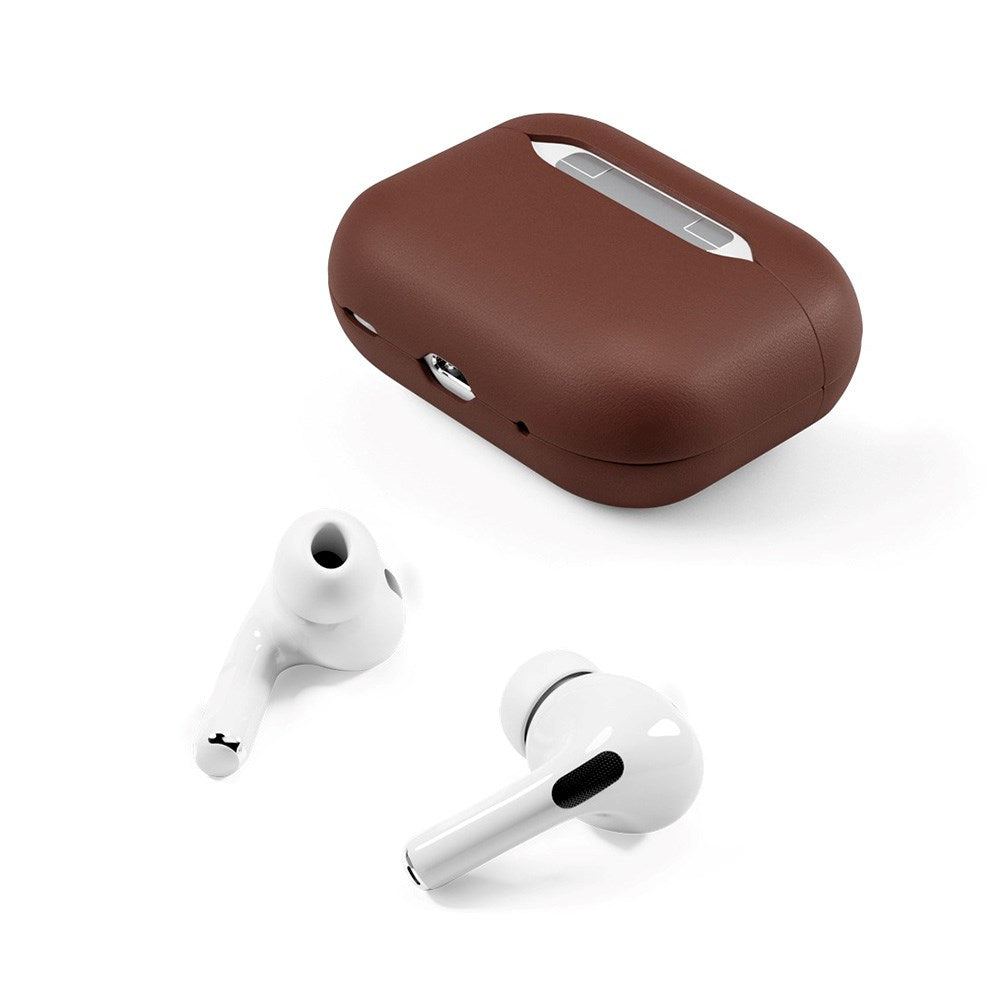 Epico AirPods Pro (2. Gen.) Genuine Leather Case - Brown