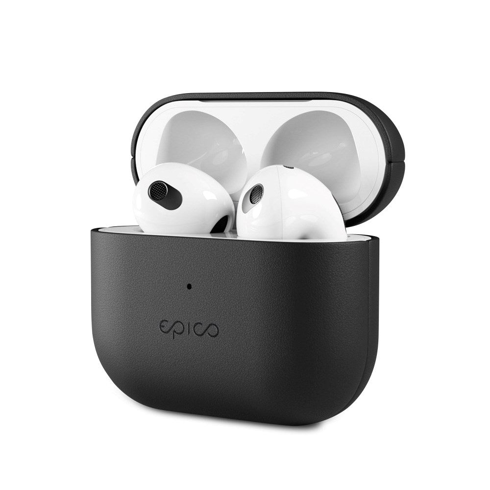 Epico AirPods (3rd Gen.) Genuine Leather Case - Black