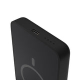 Spello ForcePack 5000mAh Magnetic Power Bank 15W - MagSafe Compatible - Black