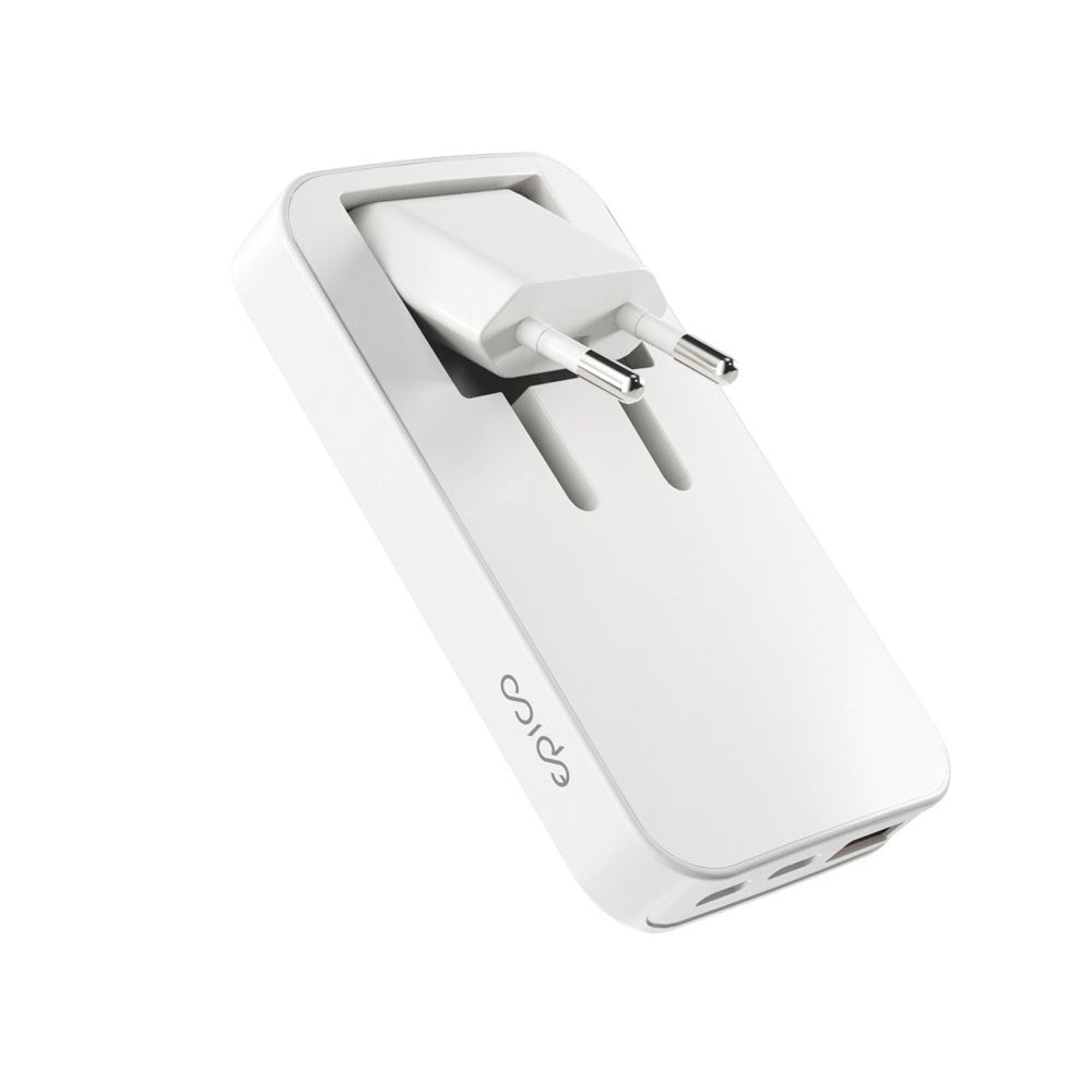 Epico UltraBoost Flat GaN 65W Wall Charger - 2x USB-C / 1x USB-A - White