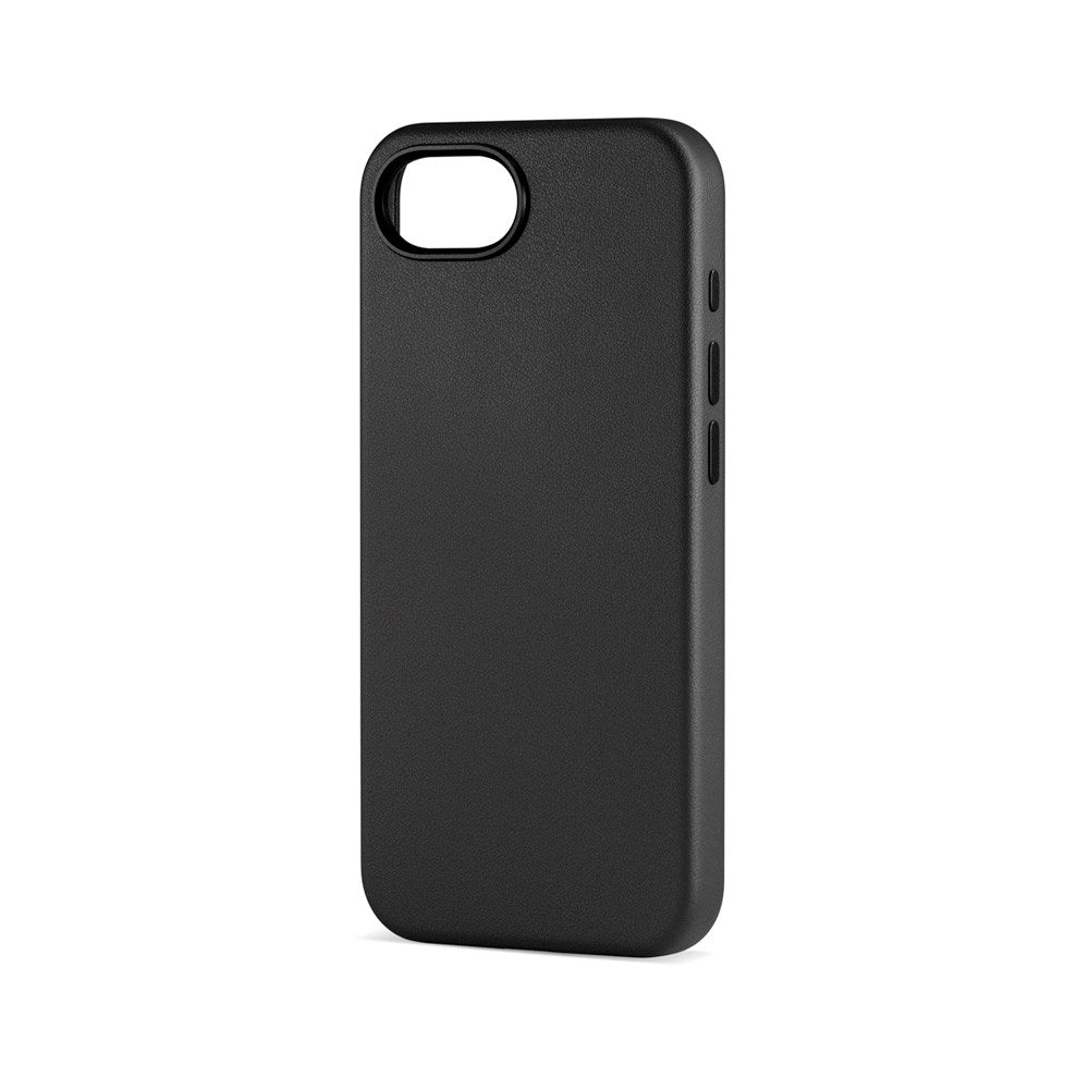 iPhone 16e Epico Mag+ Genuine Leather Case - MagSafe Compatible - Black