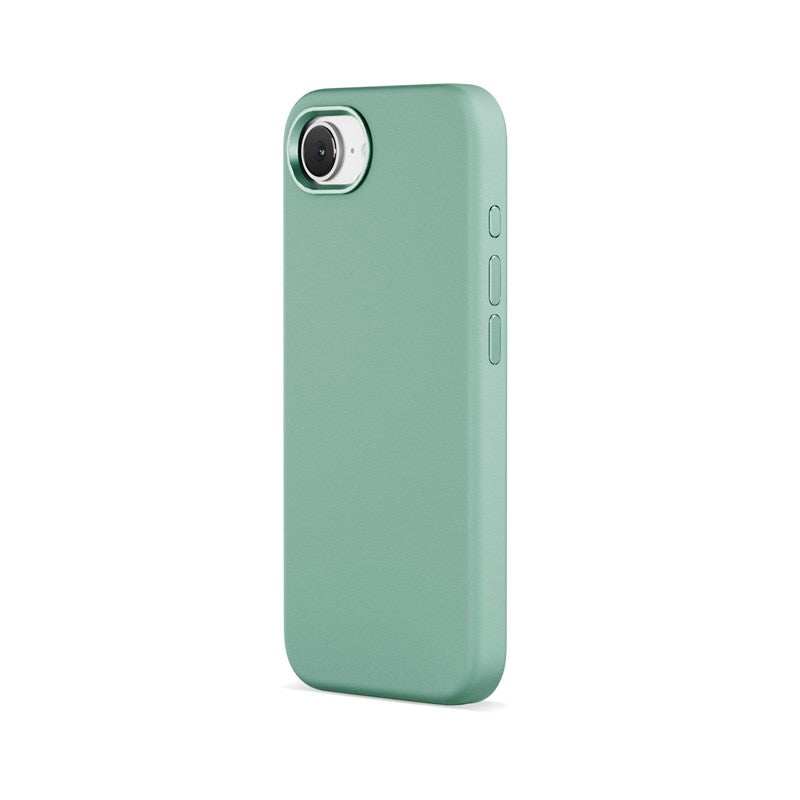 iPhone 16e Epico Mag+ Silicone Case - MagSafe Compatible - Pastel Mint