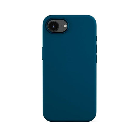 iPhone 16e Epico Mag+ Silicone Case - MagSafe Compatible - Petrol Blue