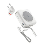 Epico UltraPack Mag+ 3-in-1 Travel PowerBank 10.000 mAh - MagSafe Compatible - White