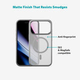 iPhone 17 Pro Epico HeroMatte Pro Mag+ Case - MagSafe Compatible - Grey