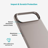 iPhone Air Epico Silicone Pro Mag+ Case - MagSafe Compatible - Titanium