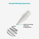 Epico Stylus Tips for UltraPen Stylus ES50 & Apple Pencil - White