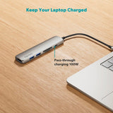 Epico 6-in-1 Aluminium Hub 8K - Starlight