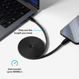 Epico UltraLink 240W Magnetic USB-C to USB-C Cable - Black