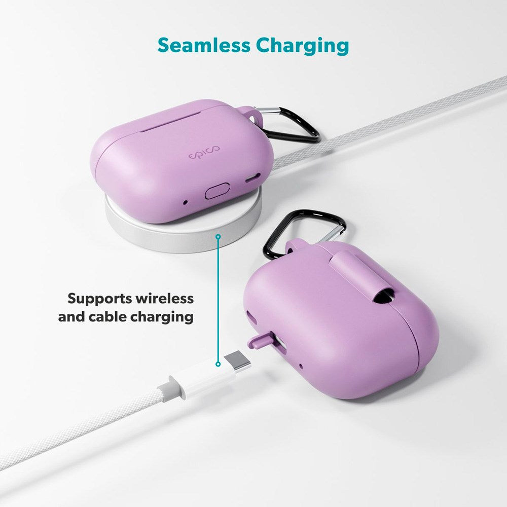Apple AirPods Pro (3rd gen.) Epico Outdoor Silicone Case - Purple