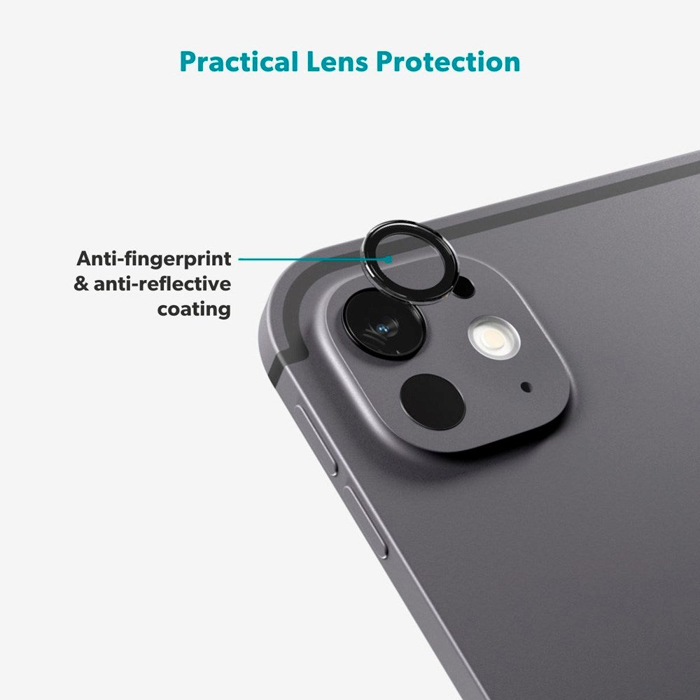 iPad Pro 11" (2025 / 2024) / Pro 13" (2025 / 2024) Epico Camera Lens Protection Glass with Installation Frame - Transparent