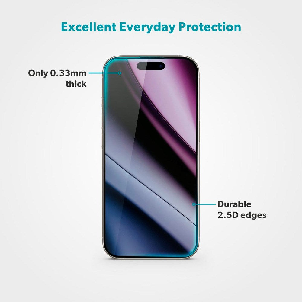 iPhone Air Epico Protection Set - MagSafe Case & Screen Protector - Transparent