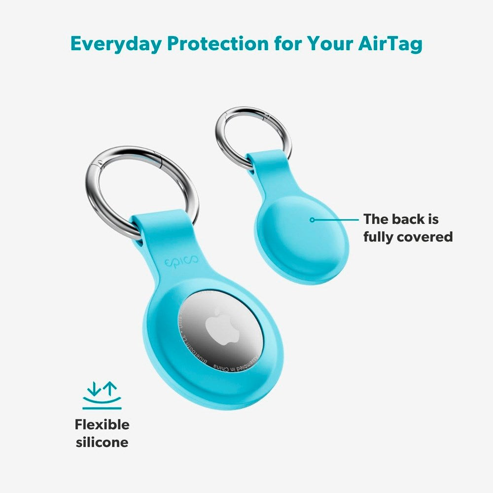 Apple AirTag 1. & 2. Gen. Epico Silicone Case - Light Blue