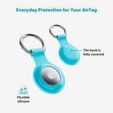 Apple AirTag 1. & 2. Gen. Epico Silicone Case - Light Blue
