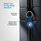 Apple AirTag Epico Silicone Case - Dark Blue