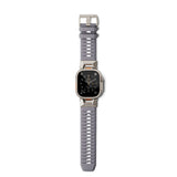Apple Watch (42/44/SE/45/46/49) Epico Rubber Pro Watch Strap with Metal Buckle - Grey