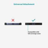 Epico Phone Strap with Built-in 60W USB-C to USB-C Cable - Black