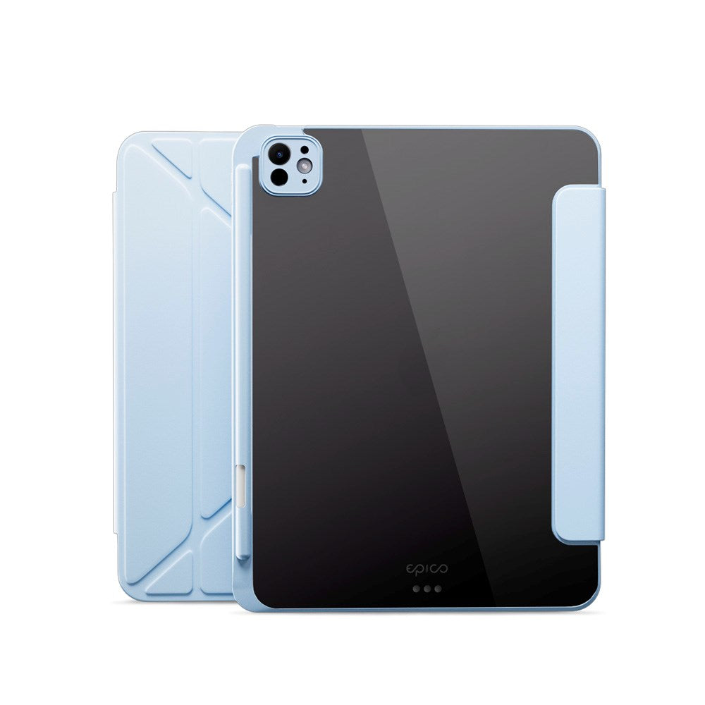 iPad Pro 11" (2022 / 2021 / 2020 / 2018) / Air 11" (2025 / 2024) / Air 10.9" (2022 / 2020) Epico Hero Flip Case with Camera Protection - Light Blue