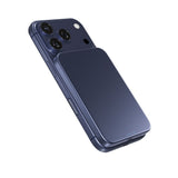 Epico 15W UltraPack EM51 Slim Alu Mag+ 5000 mAh Power Bank with USB-C - Qi2 / MagSafe Compatible - Blue