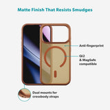 iPhone 17 Pro Max Epico HeroMatte Pro Mag+ Case with Camera Protection - MagSafe Compatible - Orange