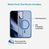 iPhone 17 Epico HeroMatte Pro Mag+ Case - MagSafe Compatible - Blue