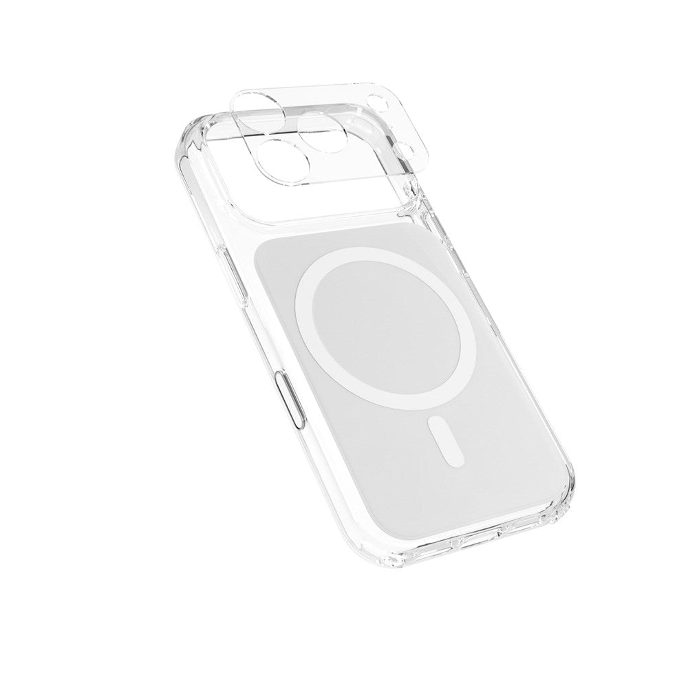 iPhone 17 Pro Epico Tile Mag+ Case - MagSafe Compatible - Transparent / White