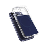 iPhone 17 Pro Max Epico Tile Mag+ Case - MagSafe Compatible - Transparent / Blue