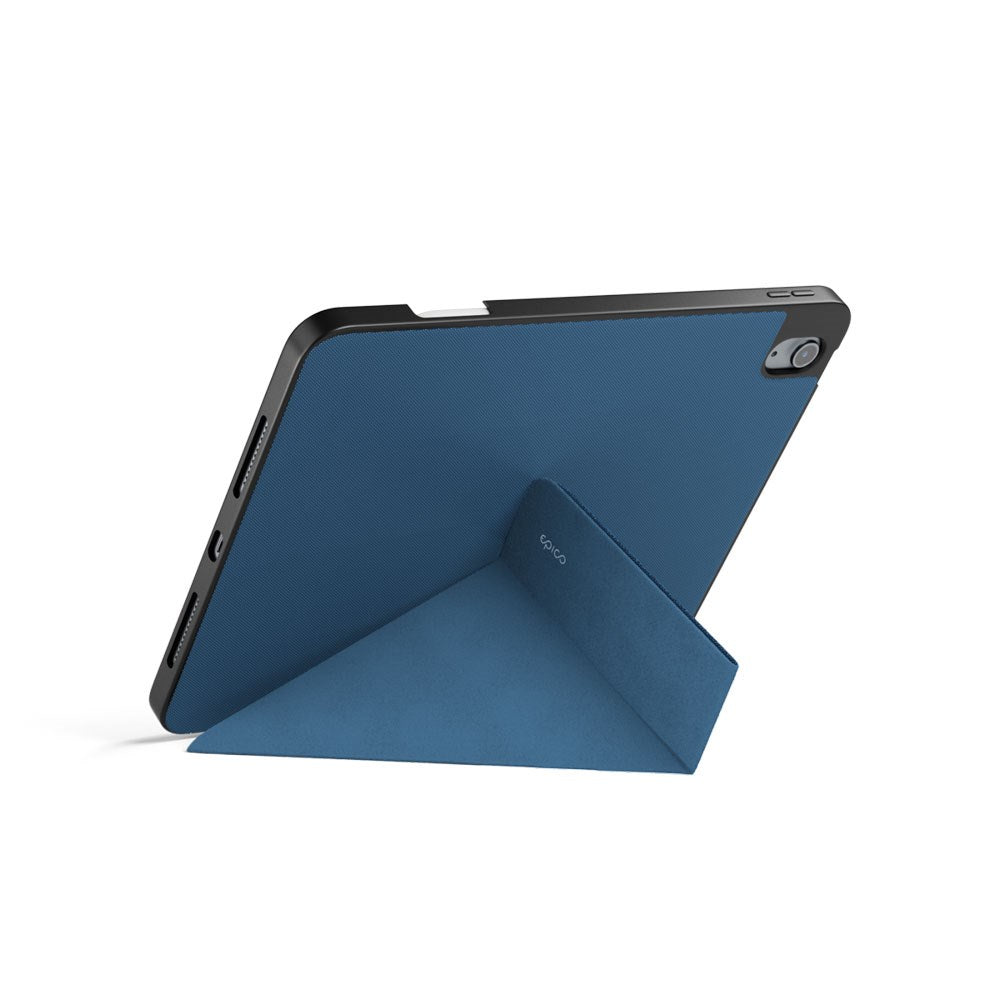 iPad 11" (2025) / 10.9" (2024 / 2022) Epico SolidWoven Flip Case - Blue