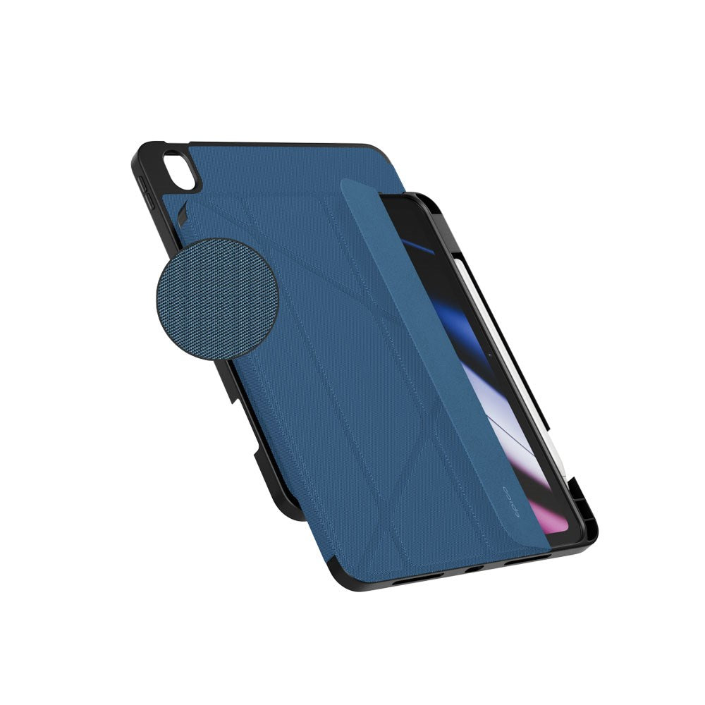 iPad 11" (2025) / 10.9" (2024 / 2022) Epico SolidWoven Flip Case - Blue