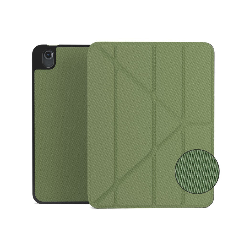 iPad 11" (2025) / 10.9" (2024 / 2022) Epico SolidWoven Flip Case - Green