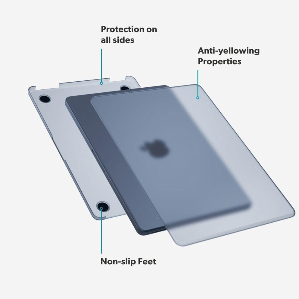 MacBook Neo 13 A18 Pro (2026) Epico Slim Shell - Matte Indigo