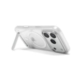 iPhone 18 Pro Max / 17 Pro Max Epico HeroStand Pro Mag+ Case with Camera Protection and Kickstand - MagSafe Compatible - Transparent