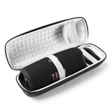 Speaker Case For JBL Charge (5/4) / Pulse (4/3) w. Zipper & Strap - Black / Grey