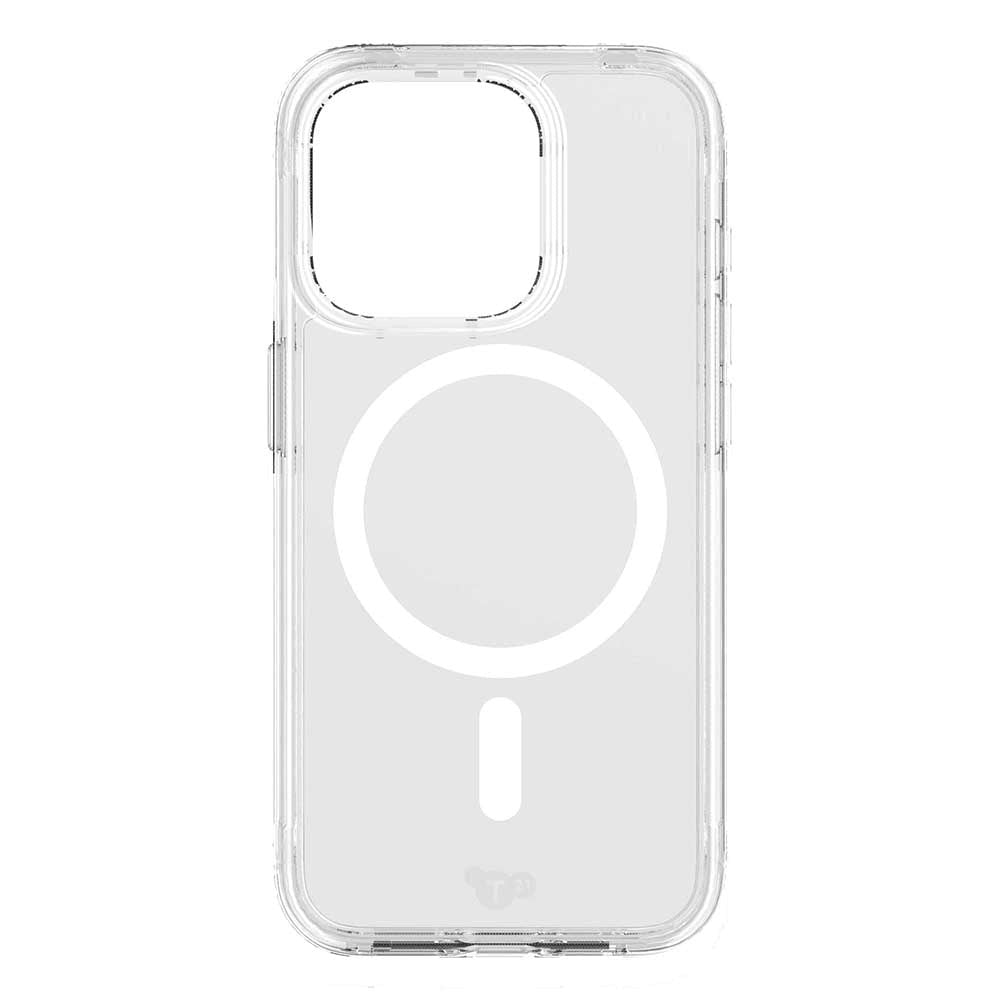 iPhone 15 Pro Tech21 EVO Clear Case - MagSafe Compatible - Transparent