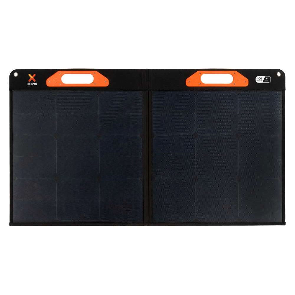 Xtorm 100W Solar Panel - 1 x USB-C, 1 x USB-A , 1 x 5.5mm DC & 1 x MC4 - Black