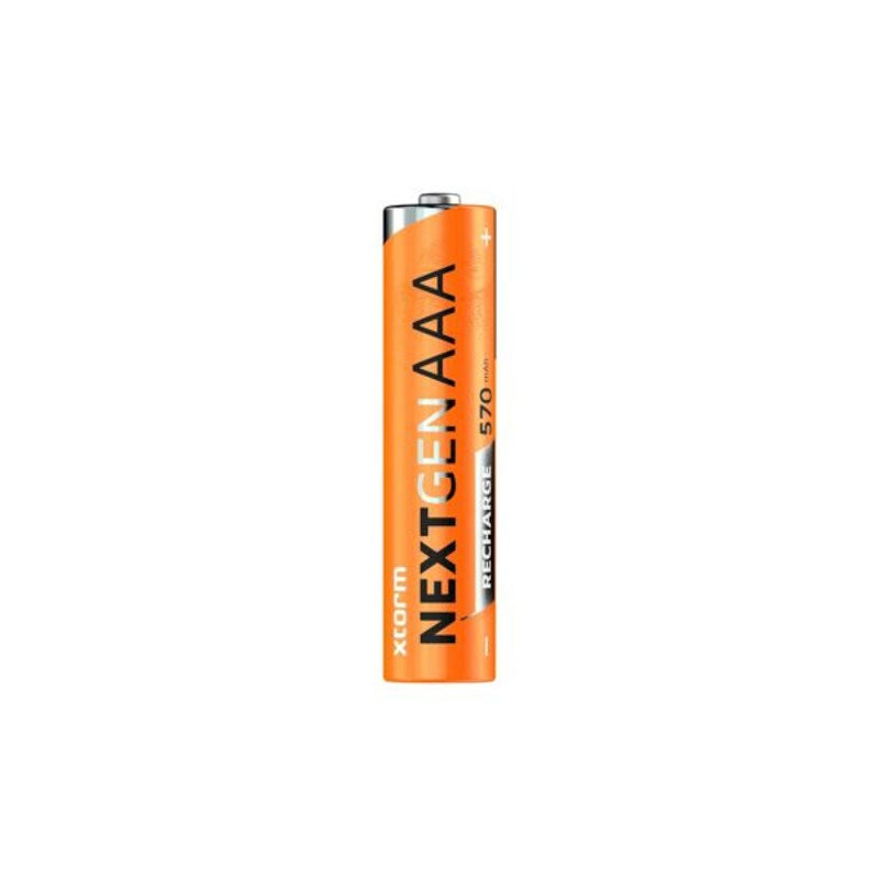 Xtorm NextGen Rechargeable USB-C AAA Batteries - 4 pcs - Orange