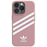 iPhone 13 Pro Adidas 3-Stripes Snap Case - Pink / White