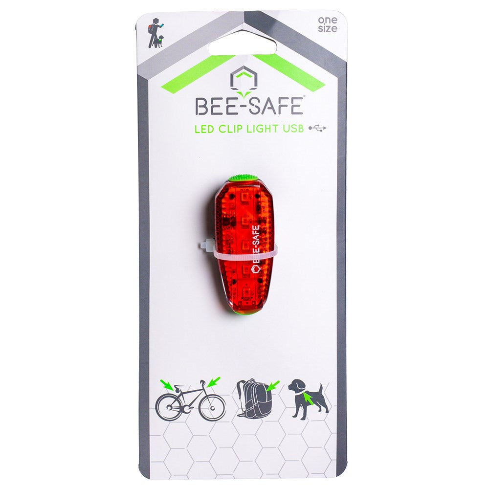 Bee-Safe LED Clip Light - White