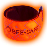 Bee-Safe LED Click Band - Orange