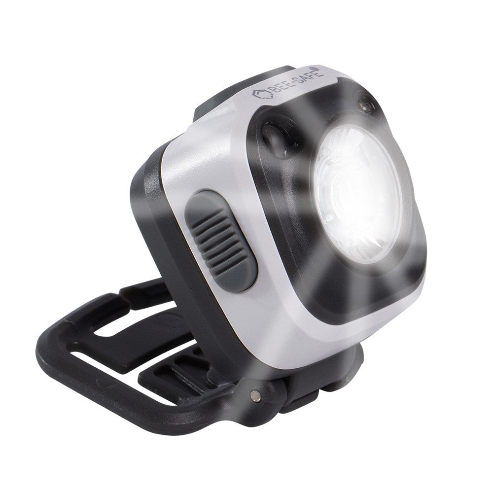Bee-Safe LED Headlight - Black / White