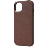 Decoded iPhone 13 Leather Case - MagSafe Compatible - Brown