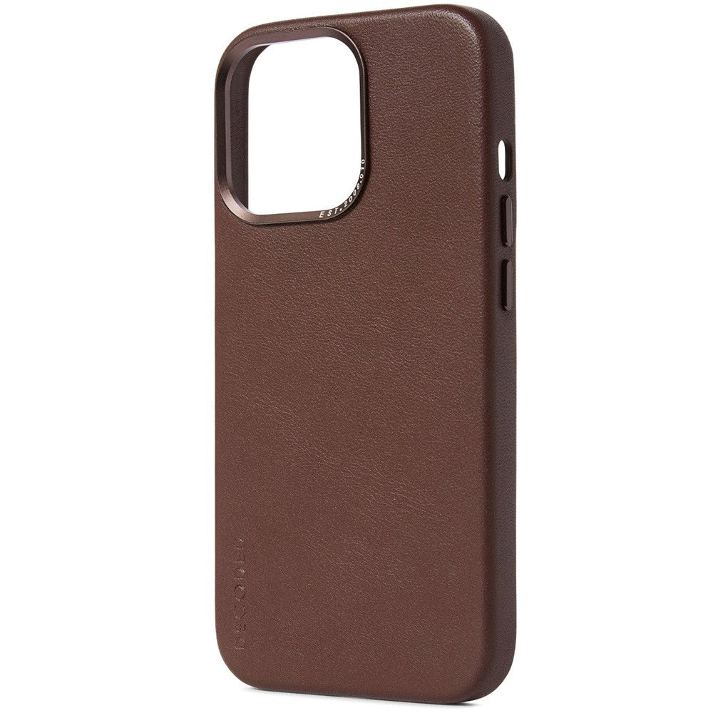 Decoded iPhone 13 Pro Leather Case - MagSafe Compatible - Brown