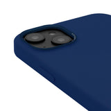 Decoded iPhone 14 AntiMicrobial Silicone Case - MagSafe Compatible - Navy Peony