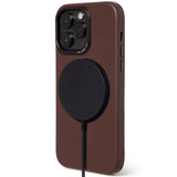 Decoded iPhone 14 Pro Leather Case - MagSafe Compatible - Brown