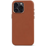 Decoded iPhone 15 Pro Max Leather Case - MagSafe Compatible - Tan